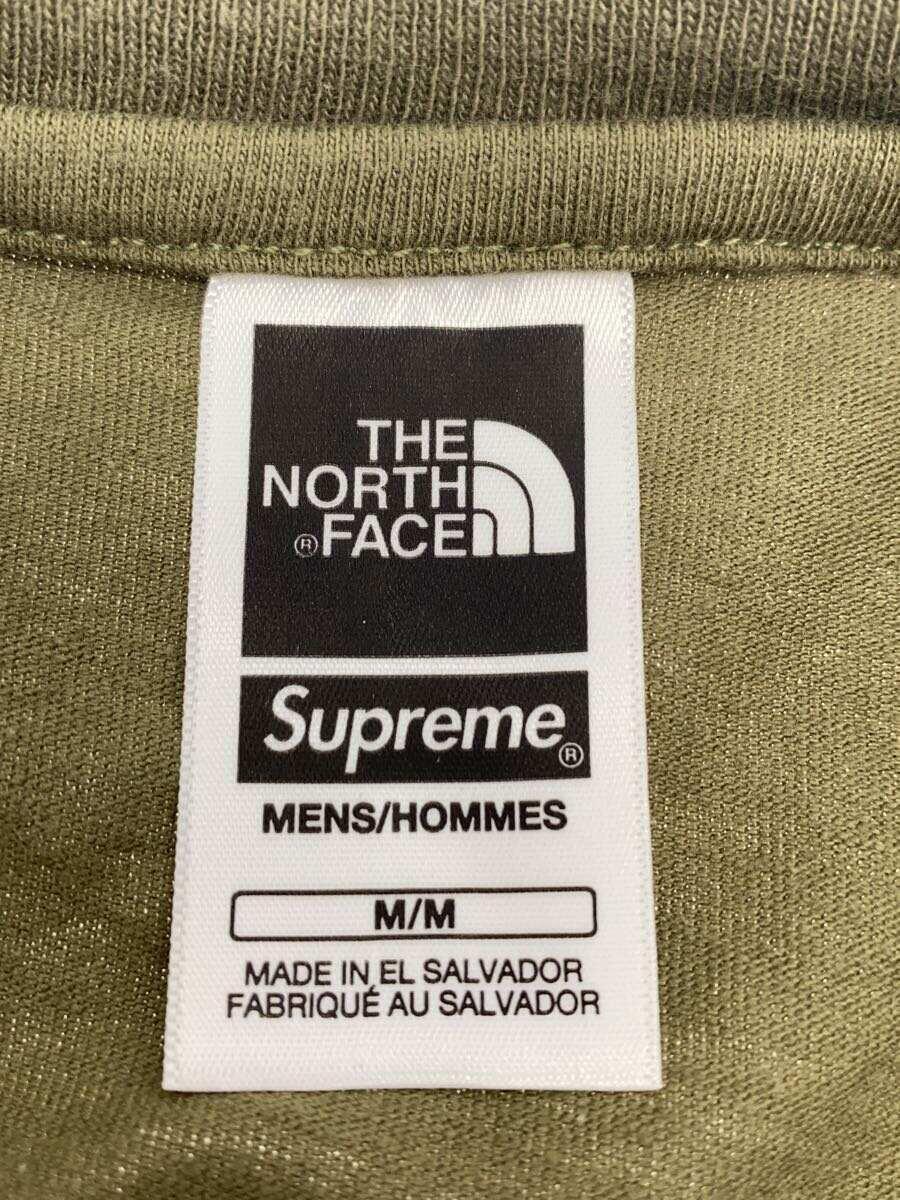 Supreme◆23SS/The North Face Printed Pocket Tee/Tシャツ/M/コットン/KHK_画像3