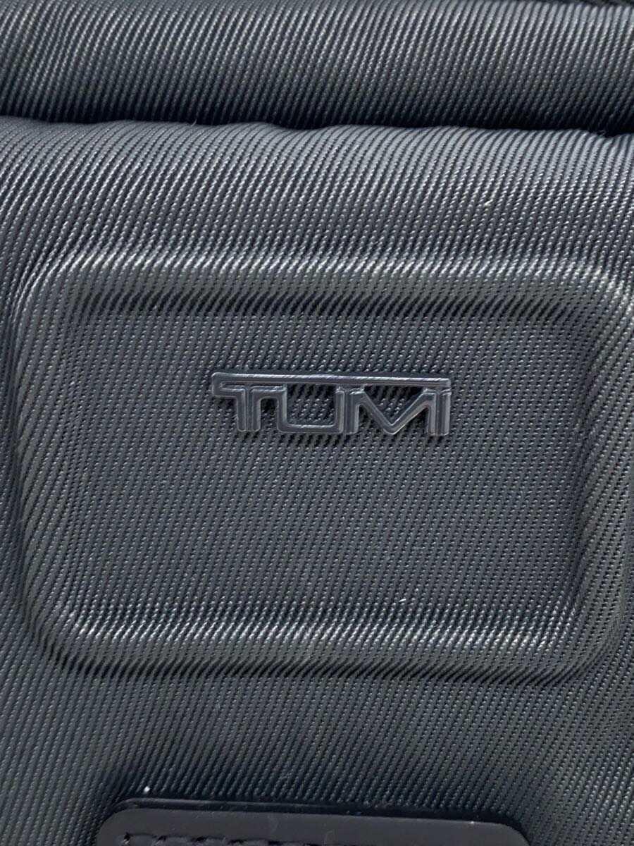 TUMI◆ショルダーバッグ/-/BLK/無地_画像5