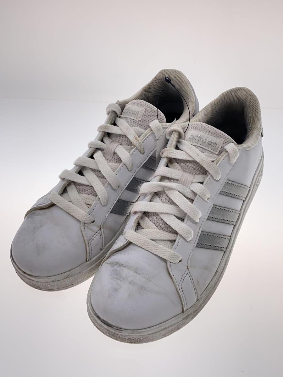 adidas◆ローカットスニーカー/23.5cm/WHT/GW6506_画像2