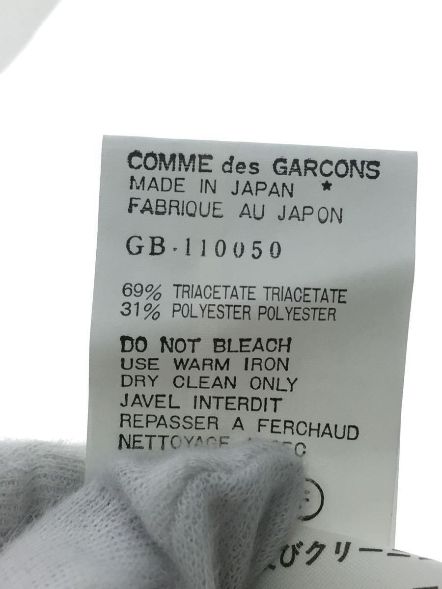 COMME des GARCONS◆半袖ブラウス/-/ポリエステル/WHT/GB-110050//_画像5