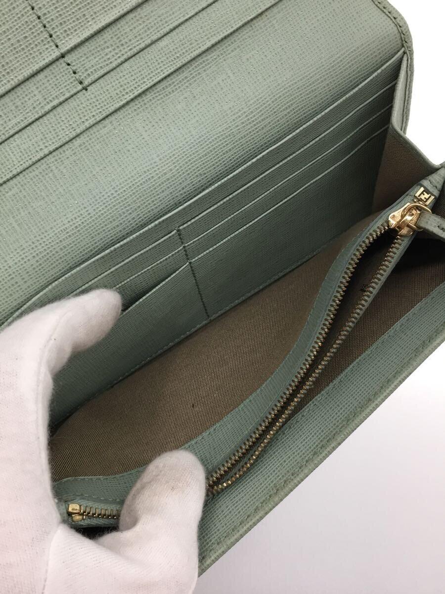 FENDI◇長財布/レザー/グリーン/無地/レディース// - 長財布 FENDI◇長財布/レザー/グリーン/無地/レディース// - 長財布