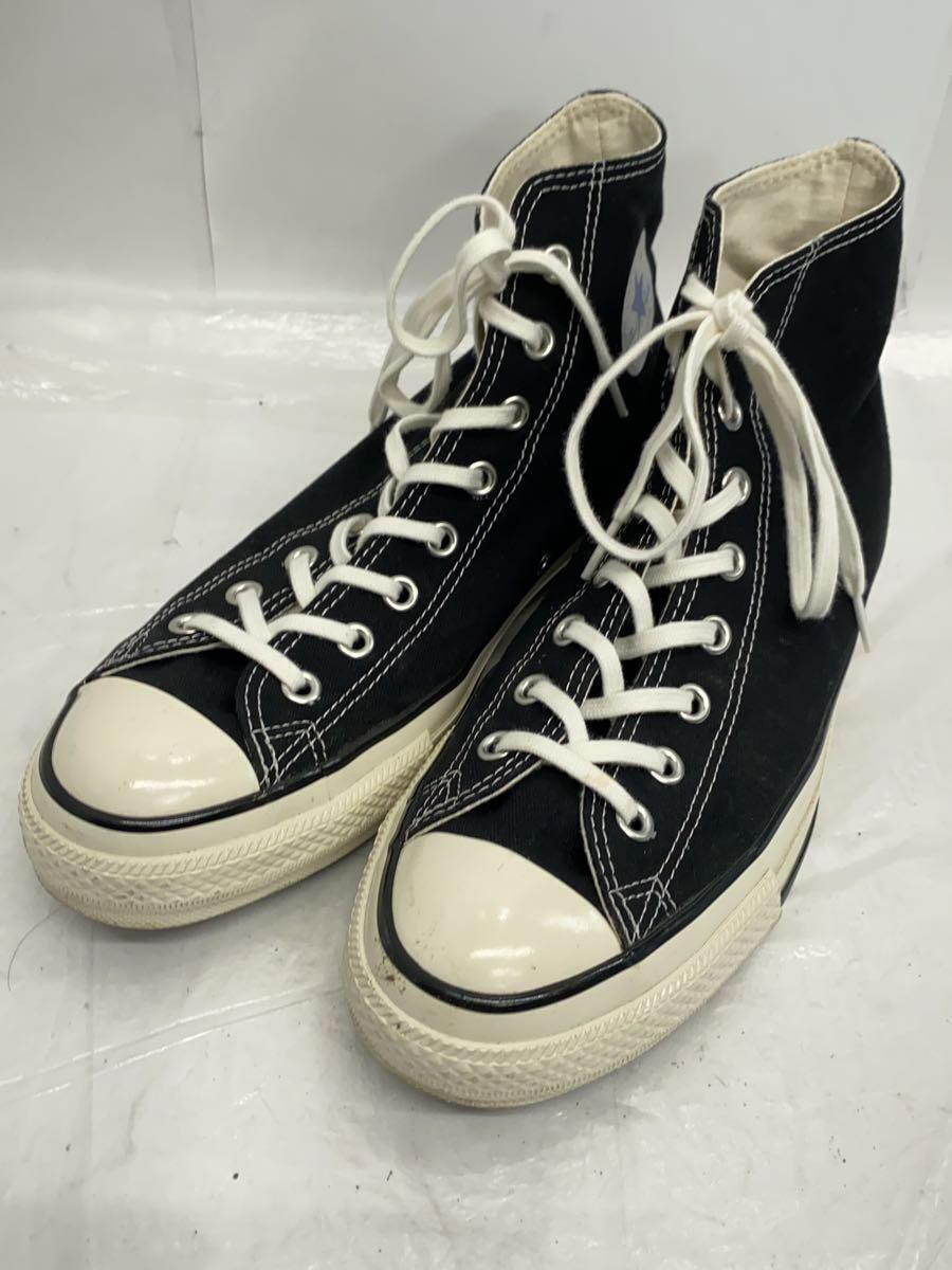 CONVERSE◆ハイカットスニーカー/27.5cm/BLK/キャンバス/1SD284//_画像2