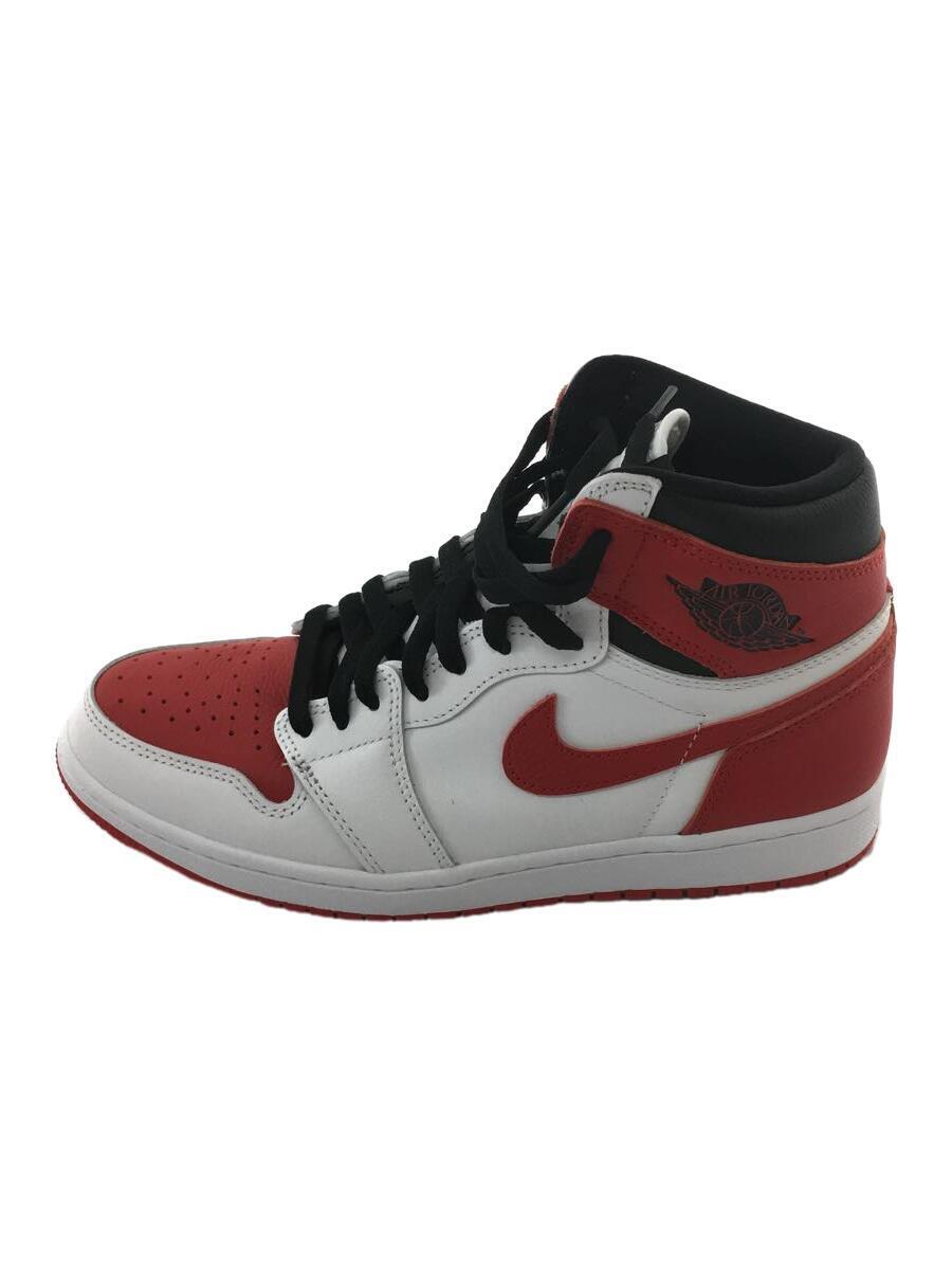 NIKE◆AIR JORDAN 1 RETRO HIGH OG_エアジョーダン 1 レトロ ハイ OG/27cm/RED//_画像1