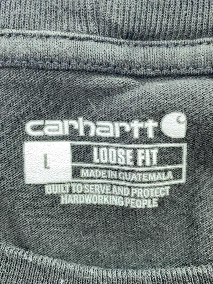 Carhartt◆Tシャツ/L/コットン/BLK/TK0195-M//_画像3