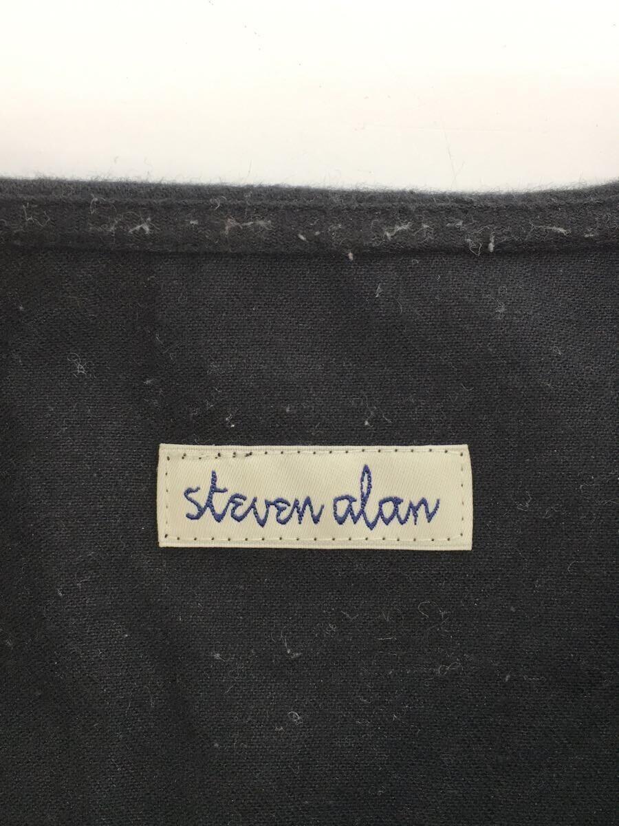 Steven Alan◆長袖シャツ/M/コットン/BLK/無地/8211-299-0260//_画像3