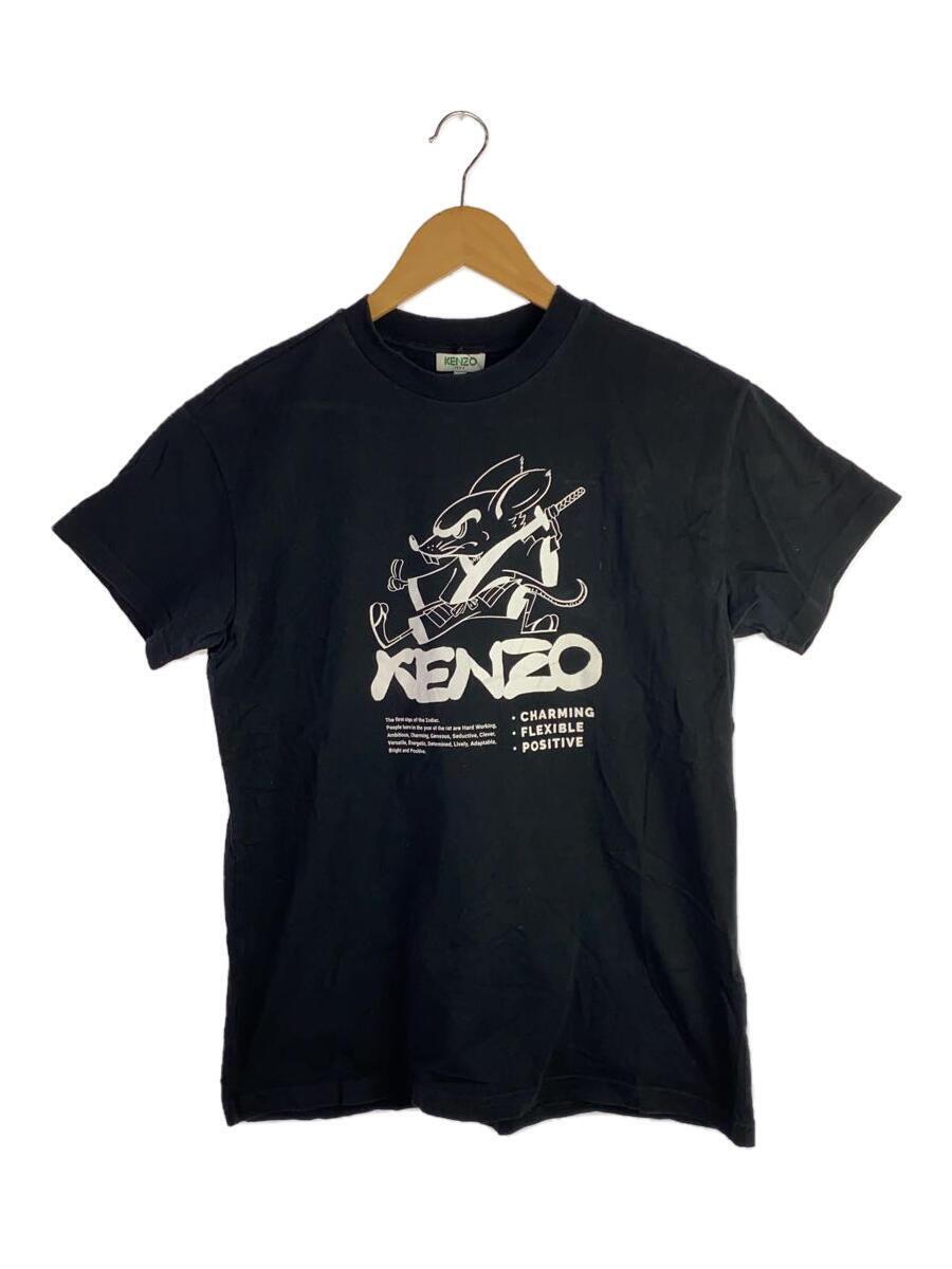 KENZO◆Tシャツ/XS/コットン/BLK/FA55TS5134W5//_画像1