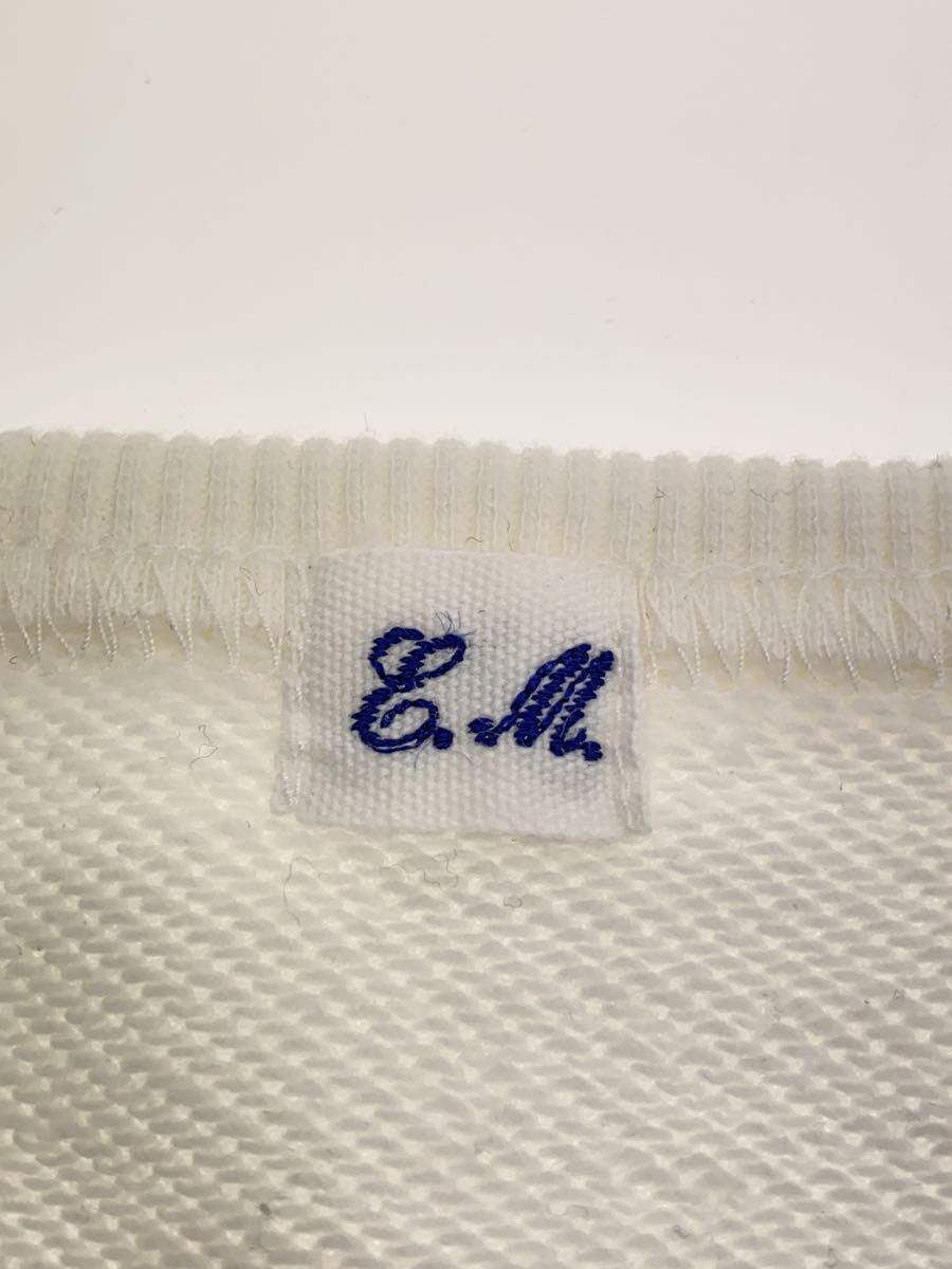 Ets.MATERIAUX◆ノーカラー長袖Tシャツ/3/コットン/WHT/無地/21-070-300-2610-3-1//_画像3