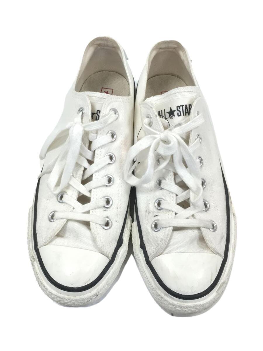 CONVERSE◆コンバース/ローカットスニーカー/US8/WHT/キャンバス/MADE IN JAPAN/ALLSTAR//_画像4