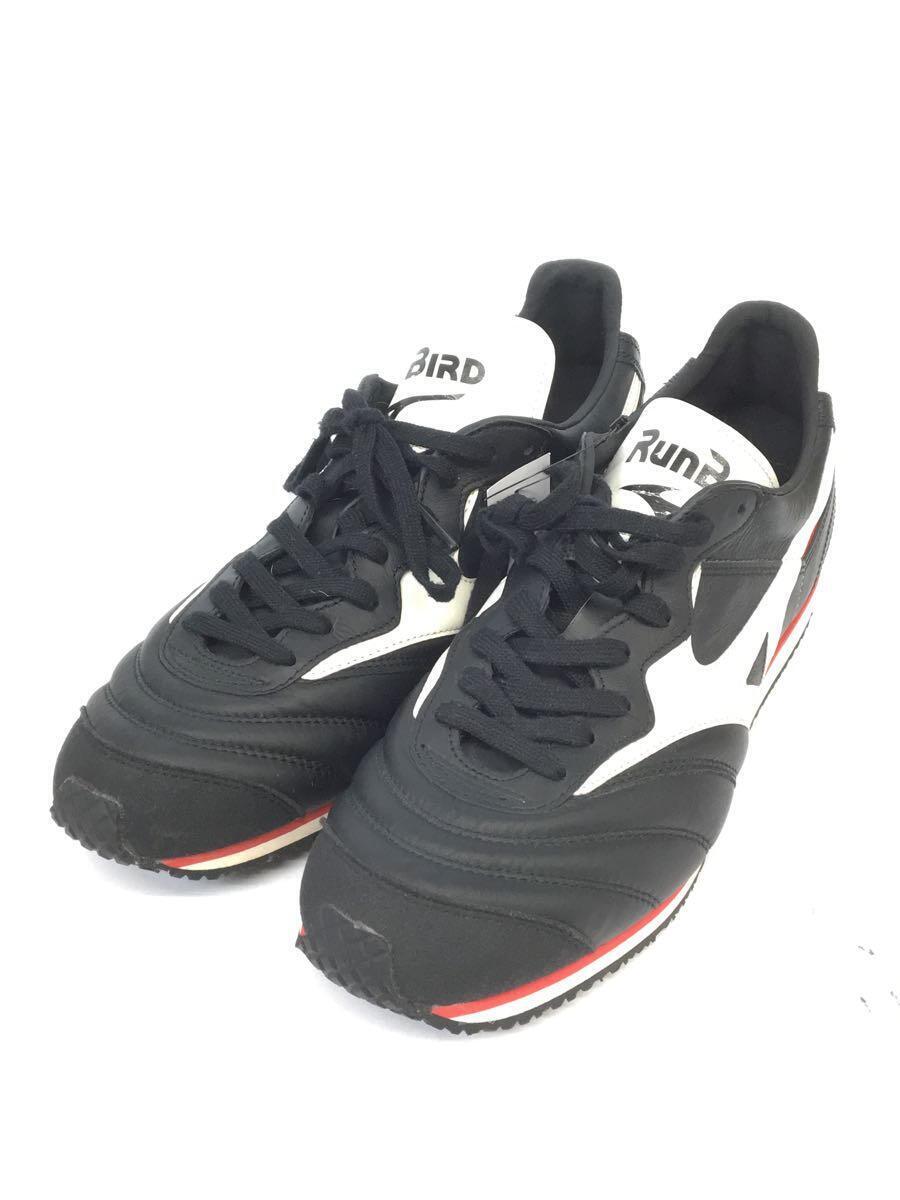 MIZUNO◆ローカットスニーカー/27.5cm/BLK/レザー/P1GD202001_画像2