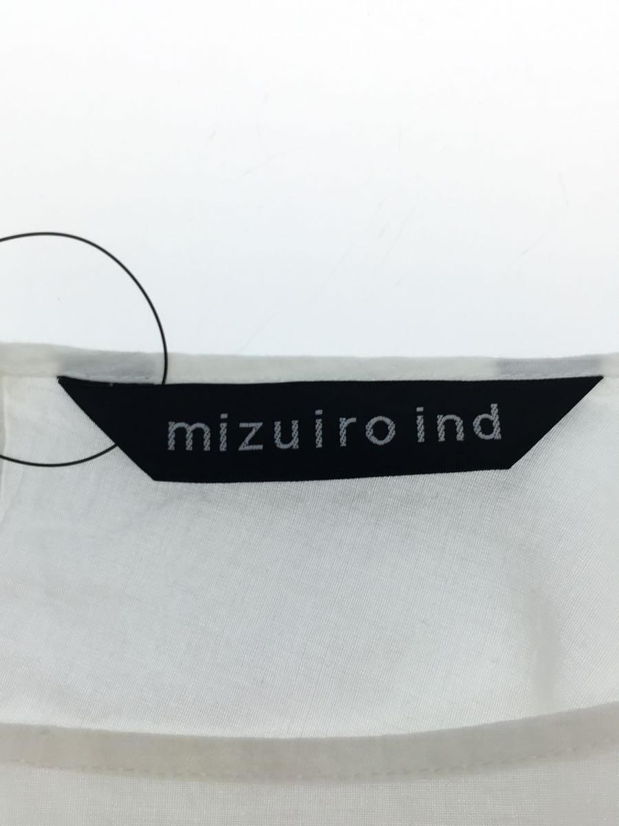 mizuiro ind◆半袖ブラウス/-/コットン/WHT/619//_画像3