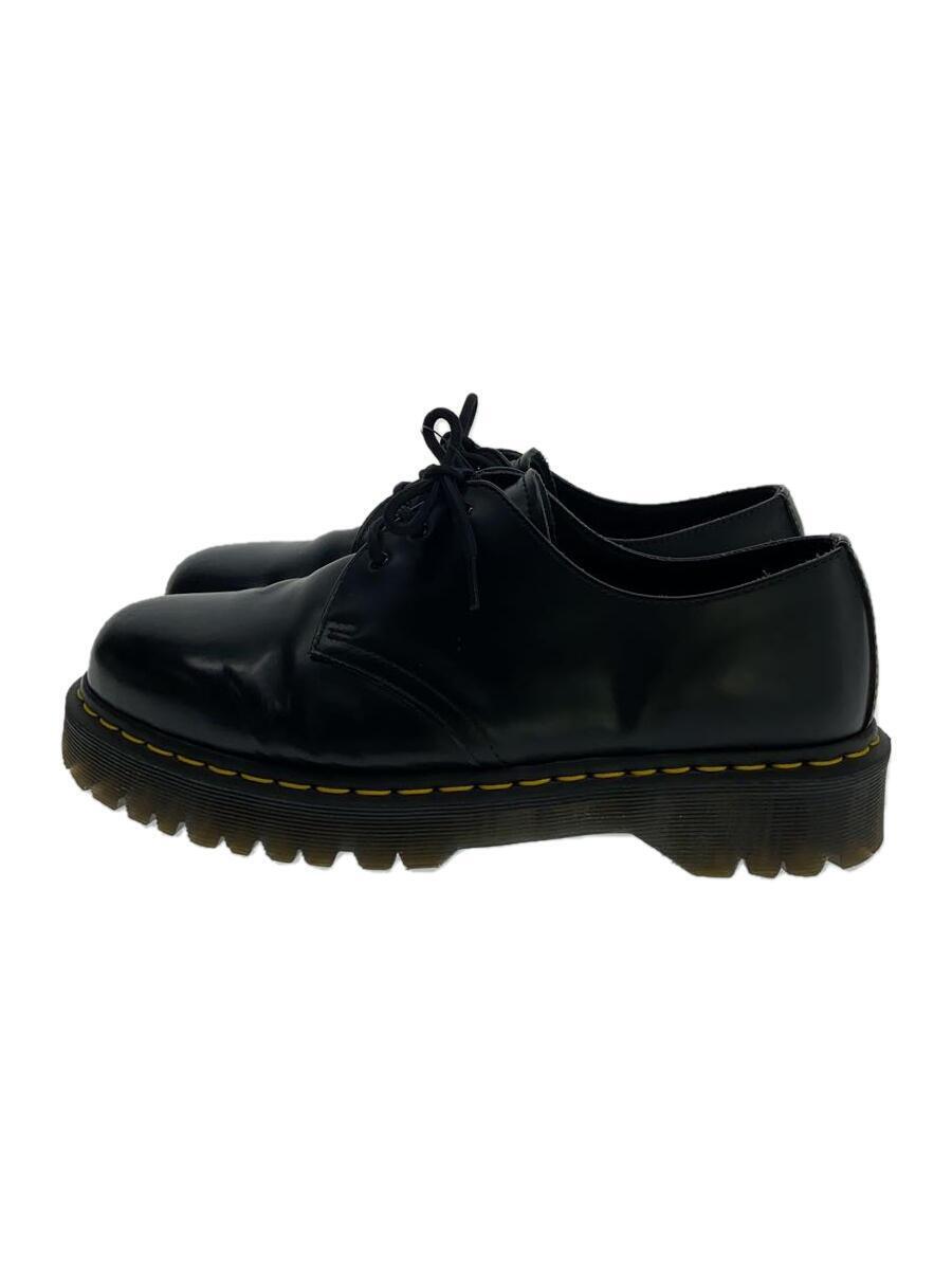 Dr.Martens◆1461BEX 3ホールシューズ/レースアップシューズ/UK9/ブラック/メンズ_画像1