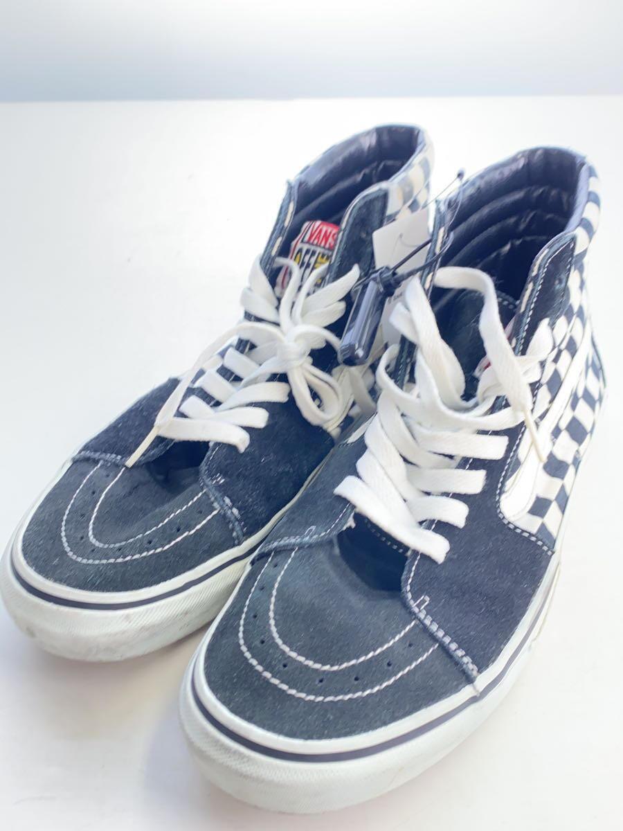 VANS◆ハイカットスニーカー/28cm/BLK/キャンバス/300413-0001/SK8-HI/フラッグ/旧タグ_画像2