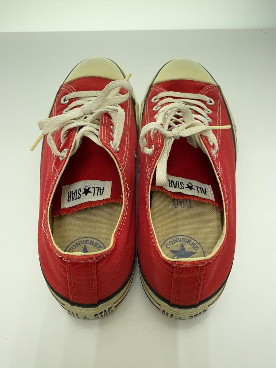 CONVERSE◆ローカットスニーカー/US9/RED_画像3