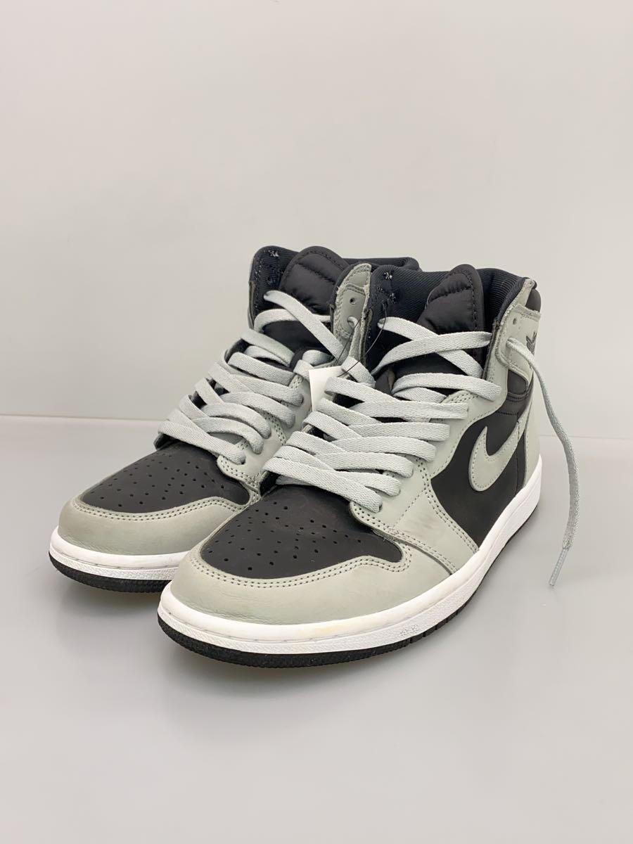 NIKE◆AIR JORDAN 1 RETRO HIGH OG_エアジョーダン 1 レトロ ハイ OG/27cm/GRY_画像2