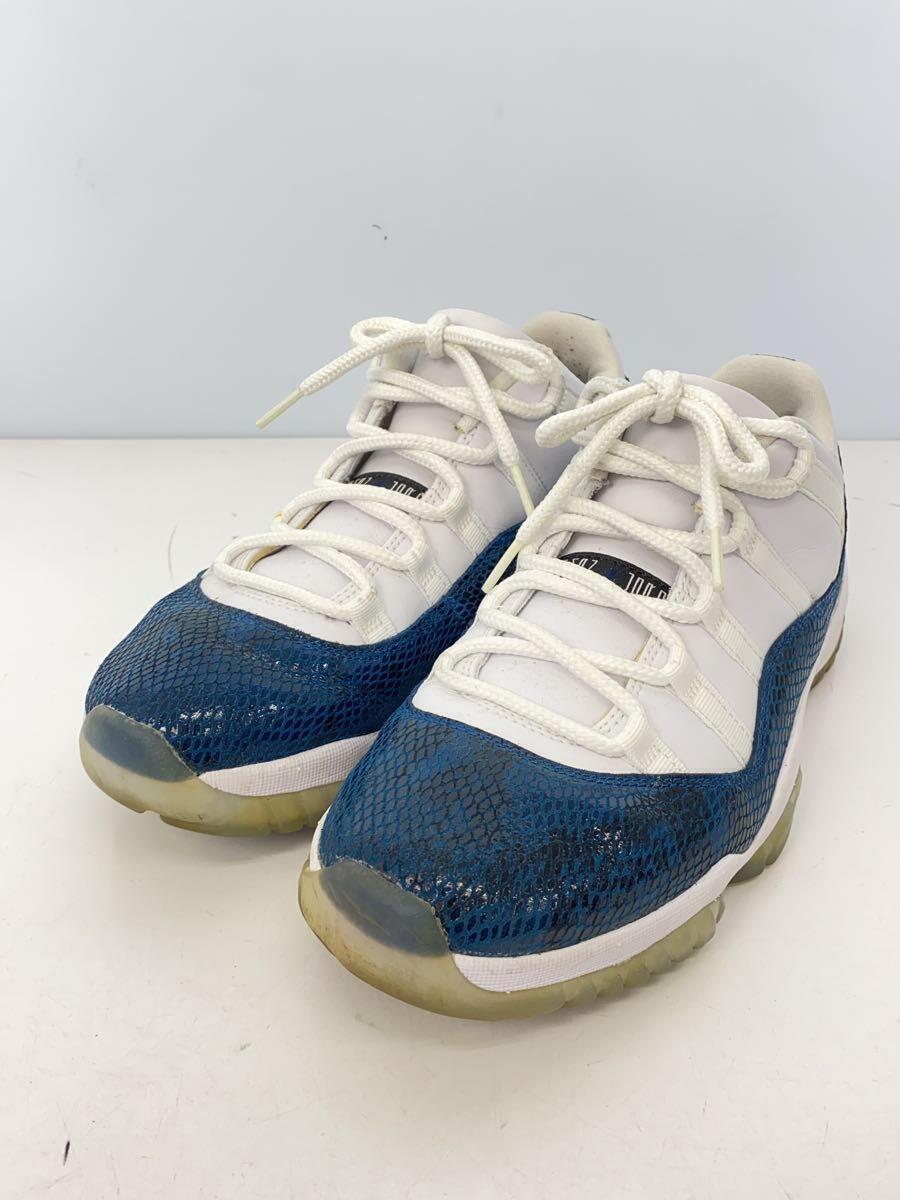 NIKE◆AIR JORDAN 11 RETRO LOW LE/エアジョーダンレトロロー/ホワイト/CD6846-102/27_画像2