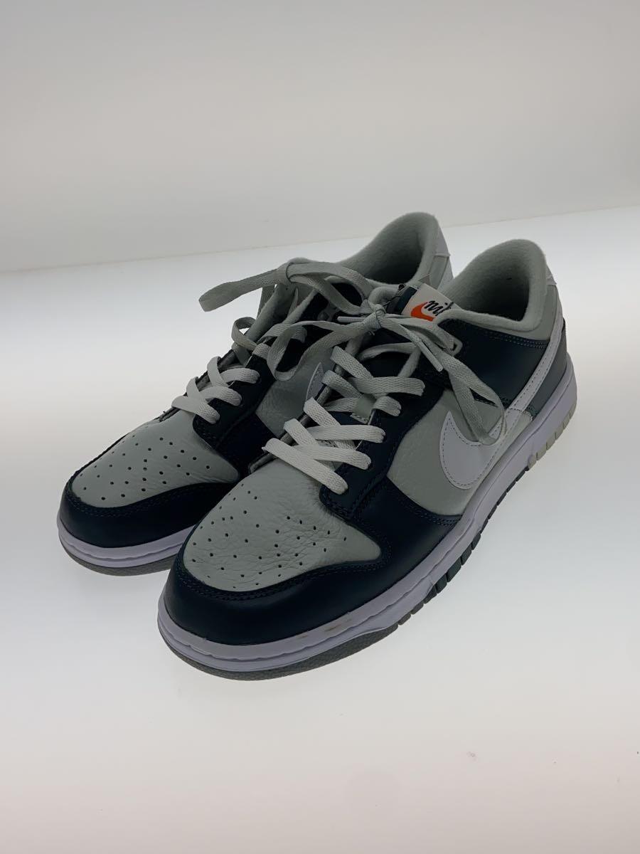 NIKE◆DUNK LOW RETRO PRM_ダンク ロー レトロ プレミアム/27cm/GRY_画像2