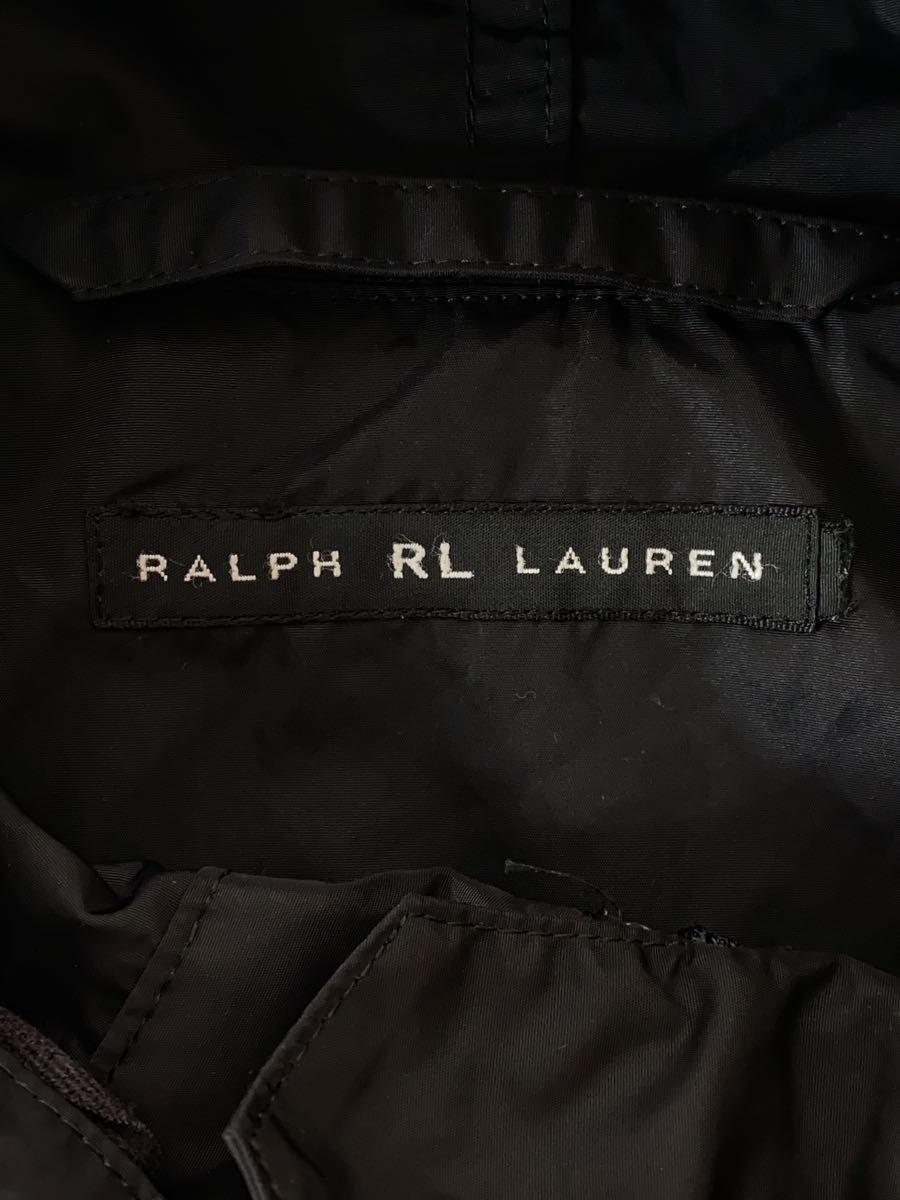 RALPH LAUREN◆90～00s/インパクト21/ドローコード/ナイロンジャケット/ナイロン/BLK/無地_画像3