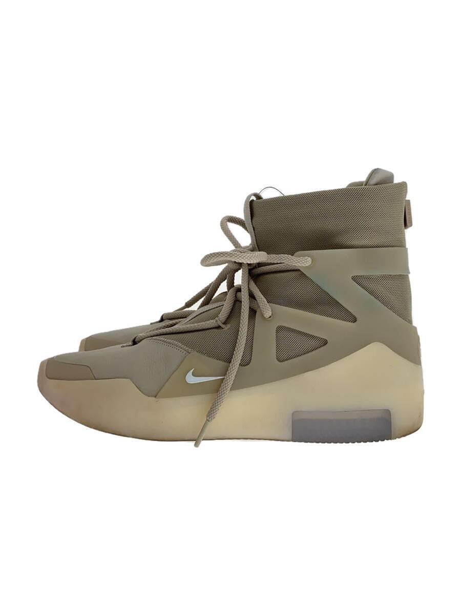 NIKE◆AIR FEAR OF GOD 1/エアフィア オブ ゴッド 1/ベージュ/AR4237-900/28cm/B_画像1