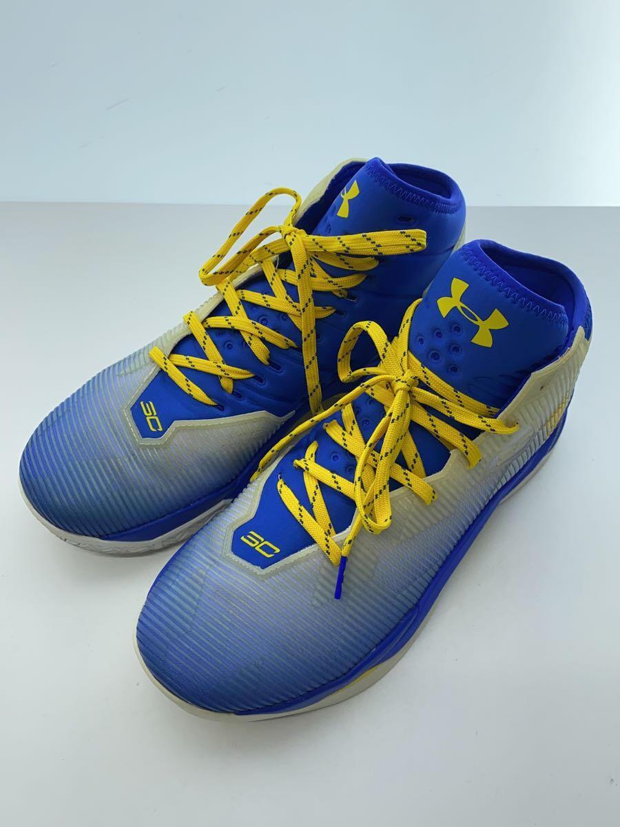 UNDER ARMOUR◆スポーツその他/バッシュ/シューズ/カリー2.5/BLU/1274425-103_画像2