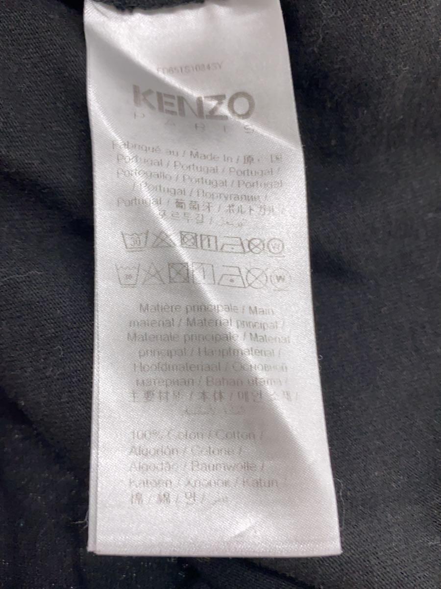 KENZO◆Tシャツ/S/コットン/BLK/FD65TS1084SY_画像4