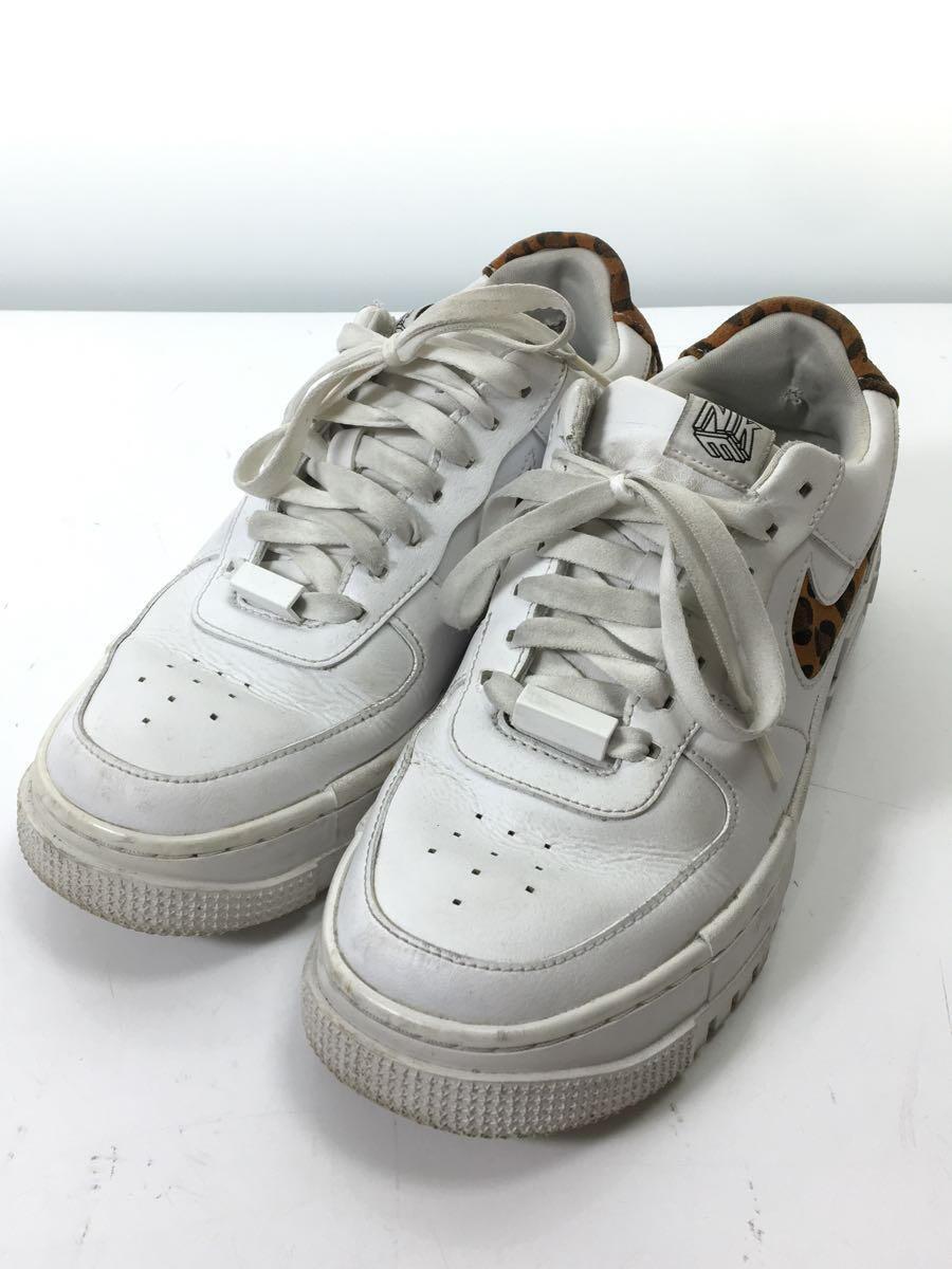 NIKE◆WMNS Air Force 1 Low Pixel SE Leopard/シューズ/24.5cm/WHT_画像2