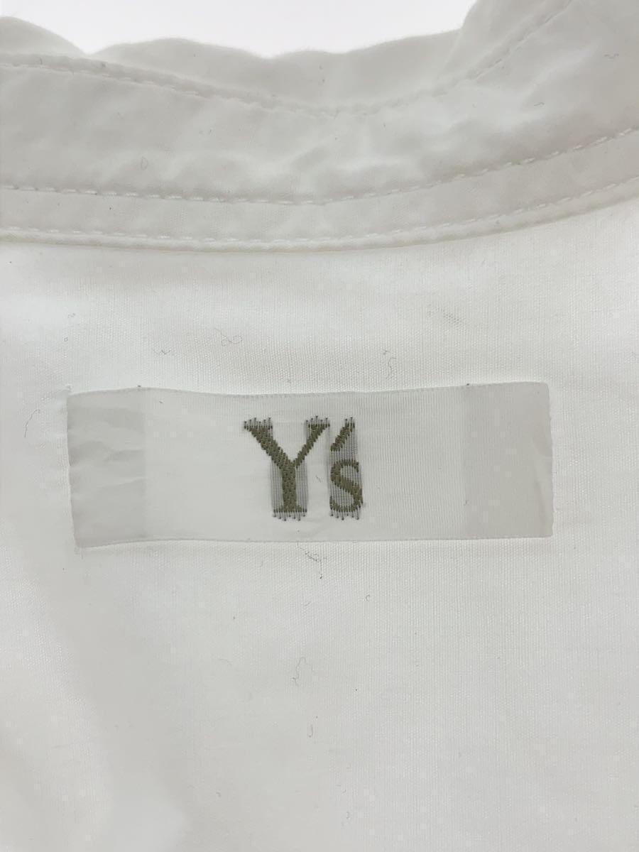 Y’s◆半袖シャツ/2/コットン/WHT/YU-B57-003_画像3