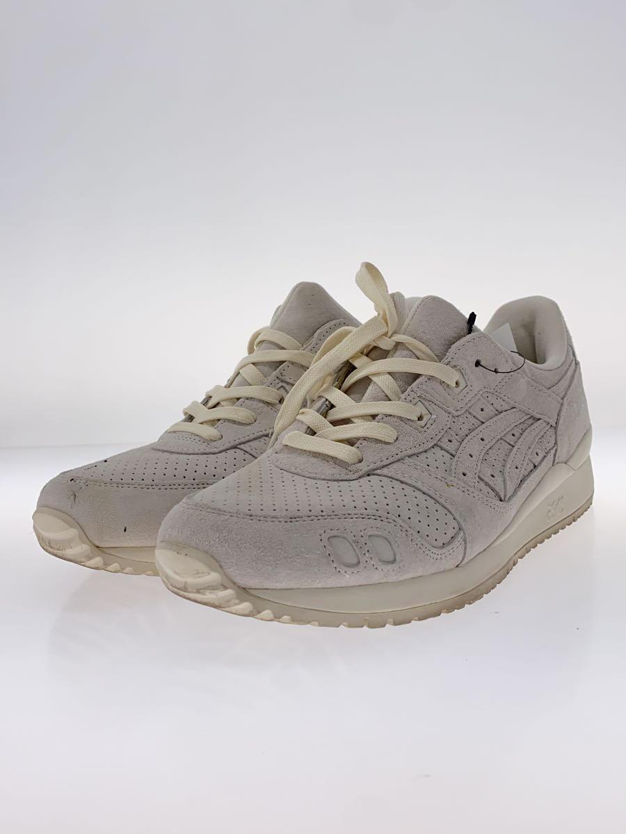 ASICS◆ローカットスニーカー/28cm/WHT/スウェード/_画像2