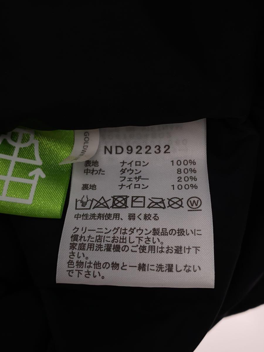 THE NORTH FACE◆ダウンジャケット_ND92232/XL/ナイロン/ブラック/無地/NUPTSE VEST/ダウンベスト_画像4