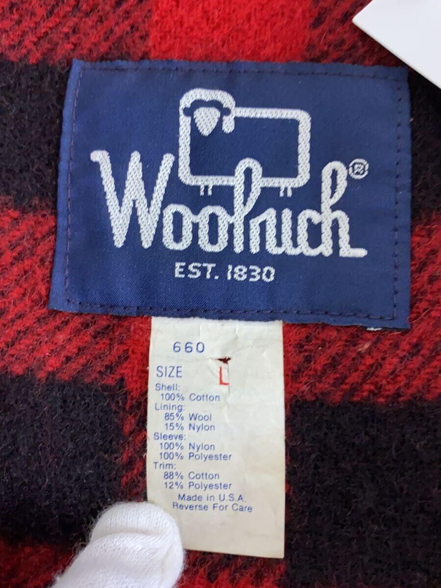 Woolrich◆ジャケット/L/コットン/BEG/PW50570/90s_画像3