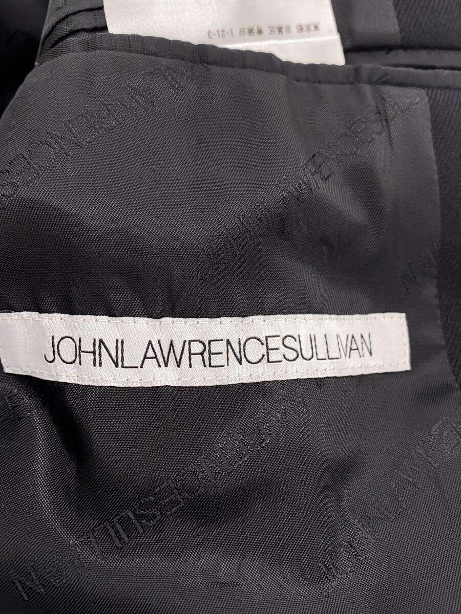 JOHN LAWRENCE SULLIVAN◆22AW/Wool Single Zip Jacket/テーラードジャケット/48/ブラック_画像3