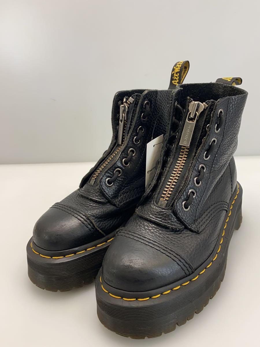 Dr.Martens◆SINCLAIR/レースアップブーツ/UK3/BLK/レザー_画像2
