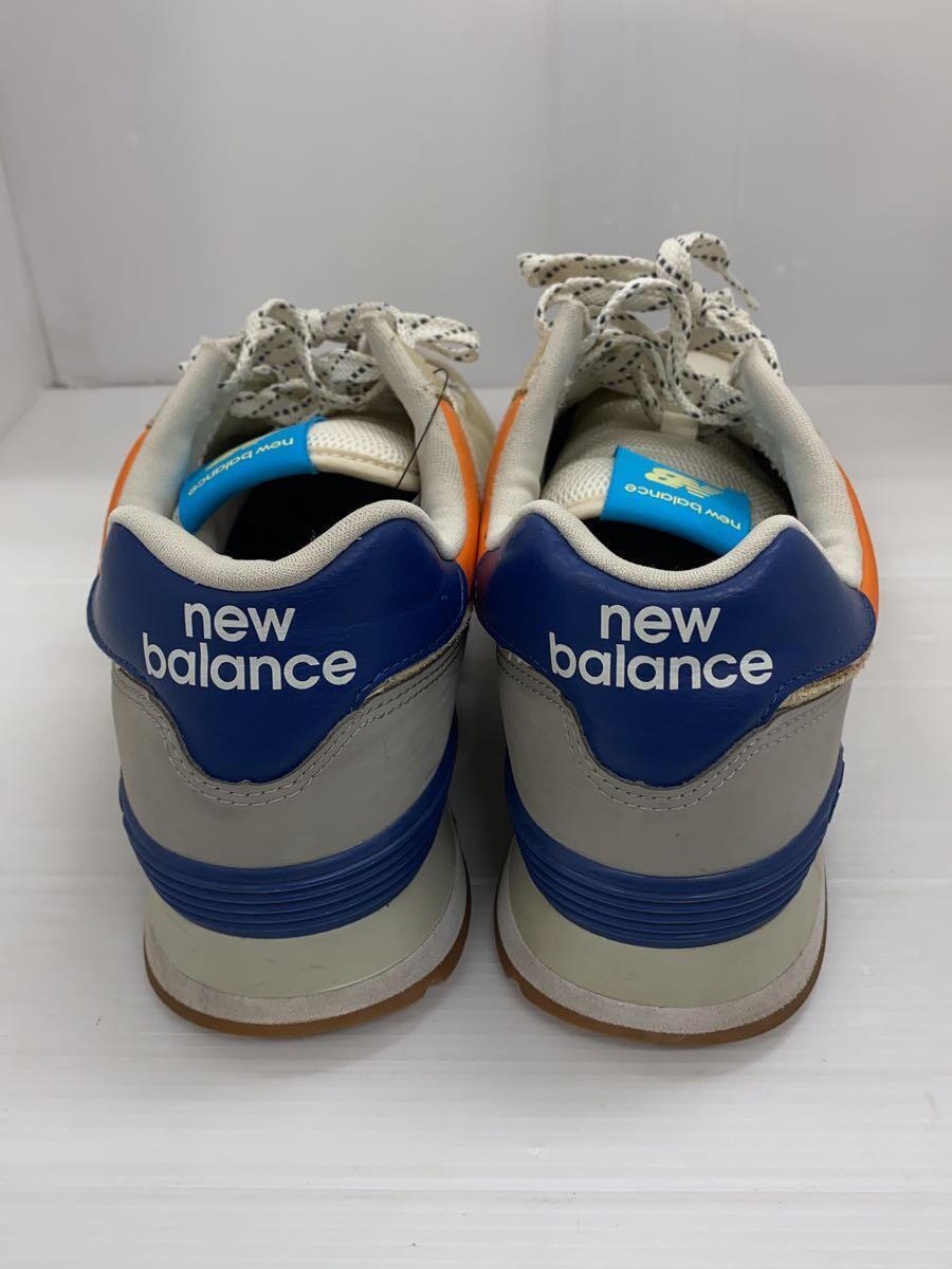 NEW BALANCE◆ローカットスニーカー/27.5cm/BEG/ML574NFT_画像4