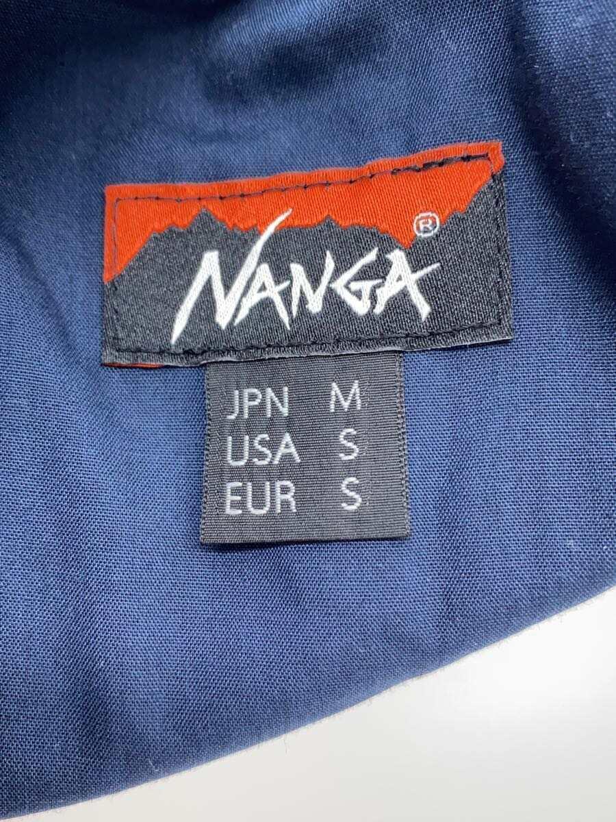 NANGA◆RIPSTOP OVERALLS/オーバーオール/M/使用感有/NVY/NAG-S22-0A01_画像4