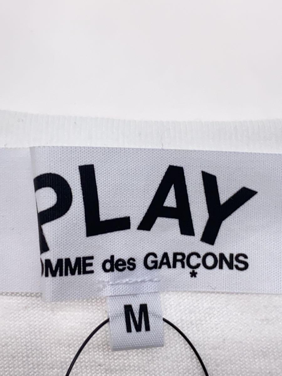 PLAY COMME des GARCONS◆20SS/×THE NORTH FACE/ハートロゴプリント/Tシャツ/M/コットン/WHT/AE-T202_画像3