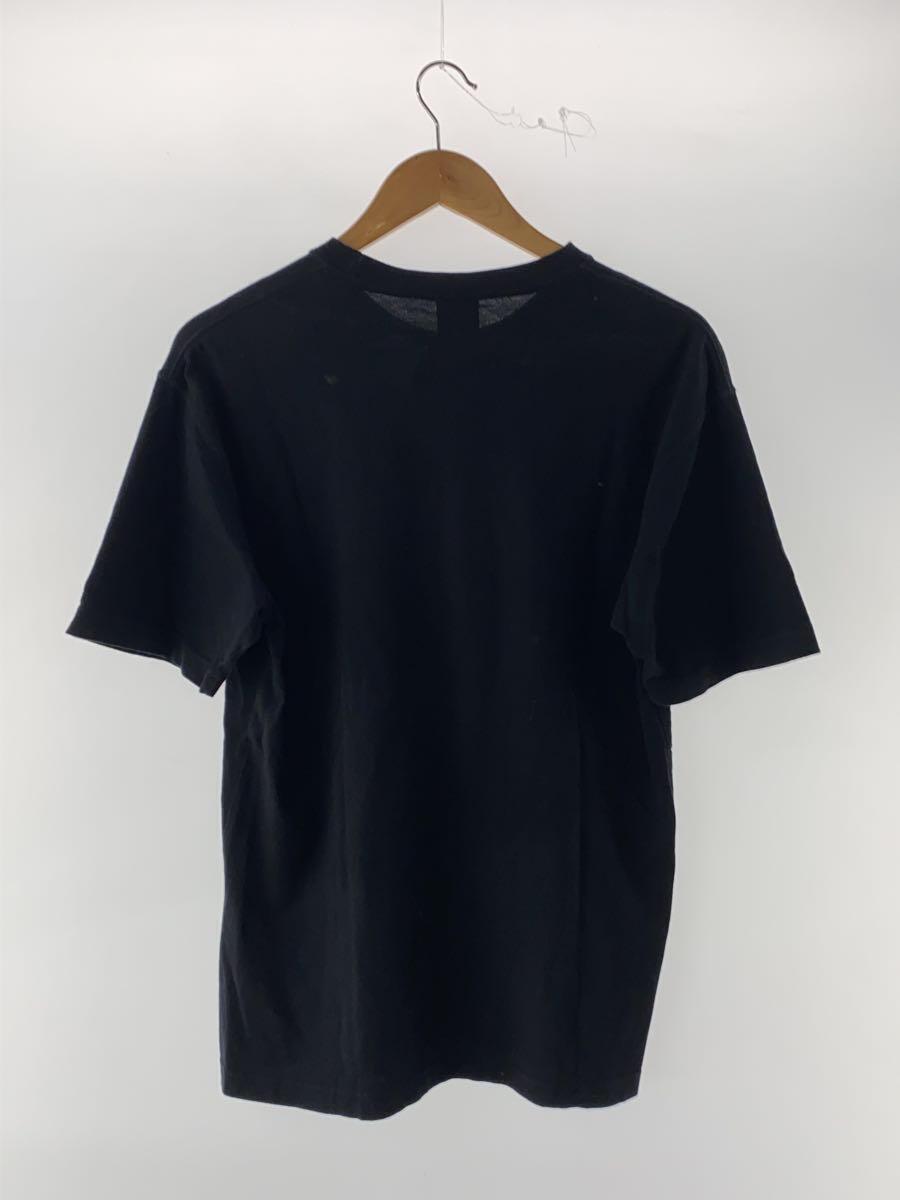 YOHJI YAMAMOTO◆Tシャツ/L/コットン/BLK/FH-T37-082_画像2