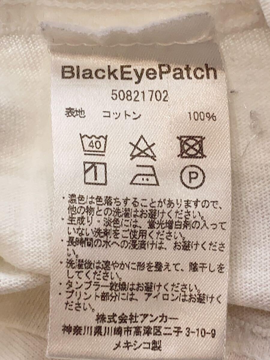 THE BLACK EYE PATCH◆Tシャツ/L/コットン/WHT/50821702_画像5