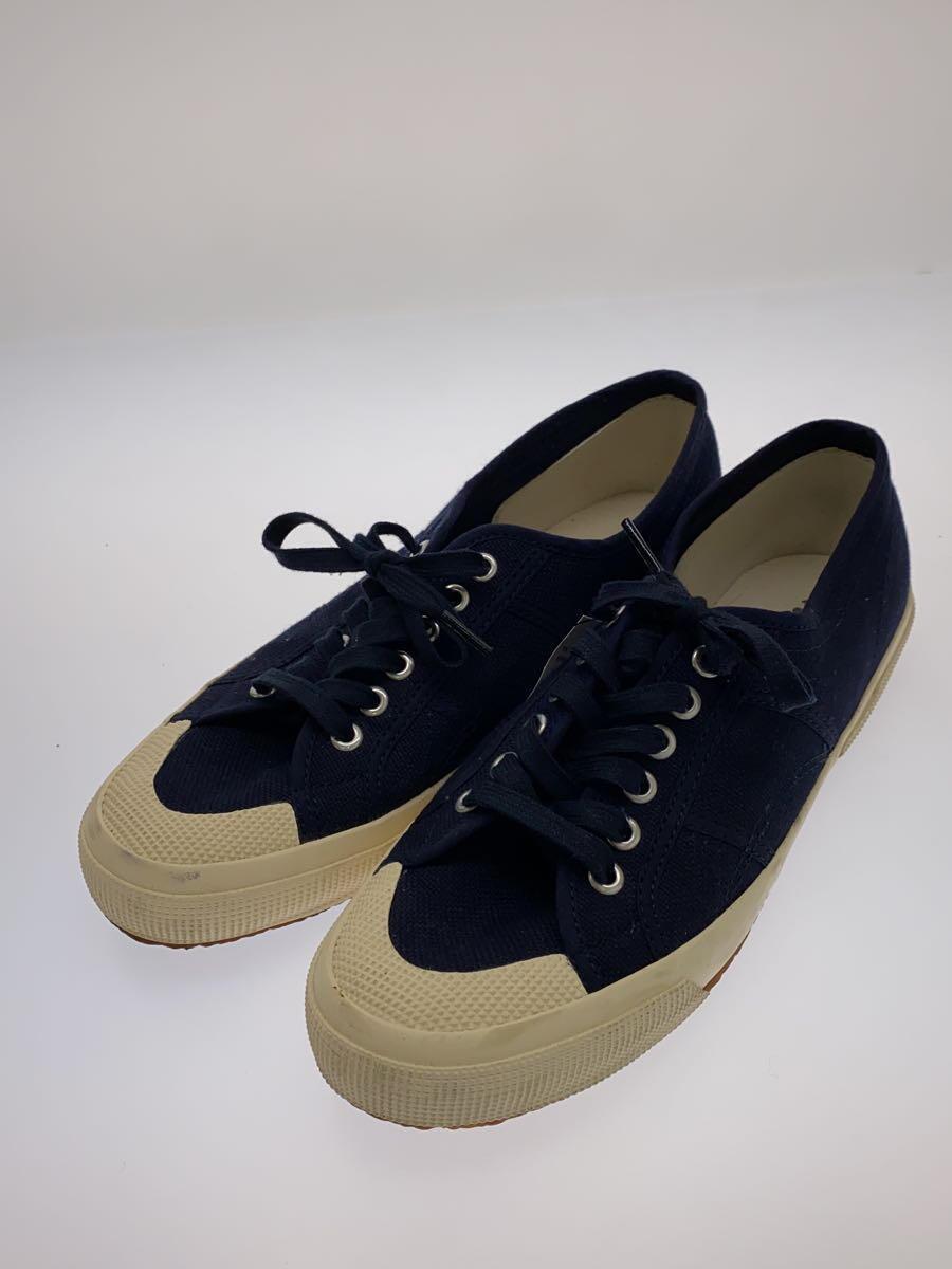 SUPERGA◆スペルガ/ローカットスニーカー/42/ネイビー/キャンバス_画像2