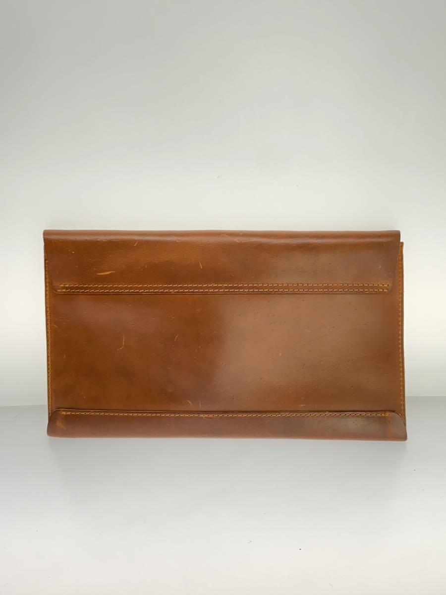 SLOW* clutch bag / leather /CML/ plain 