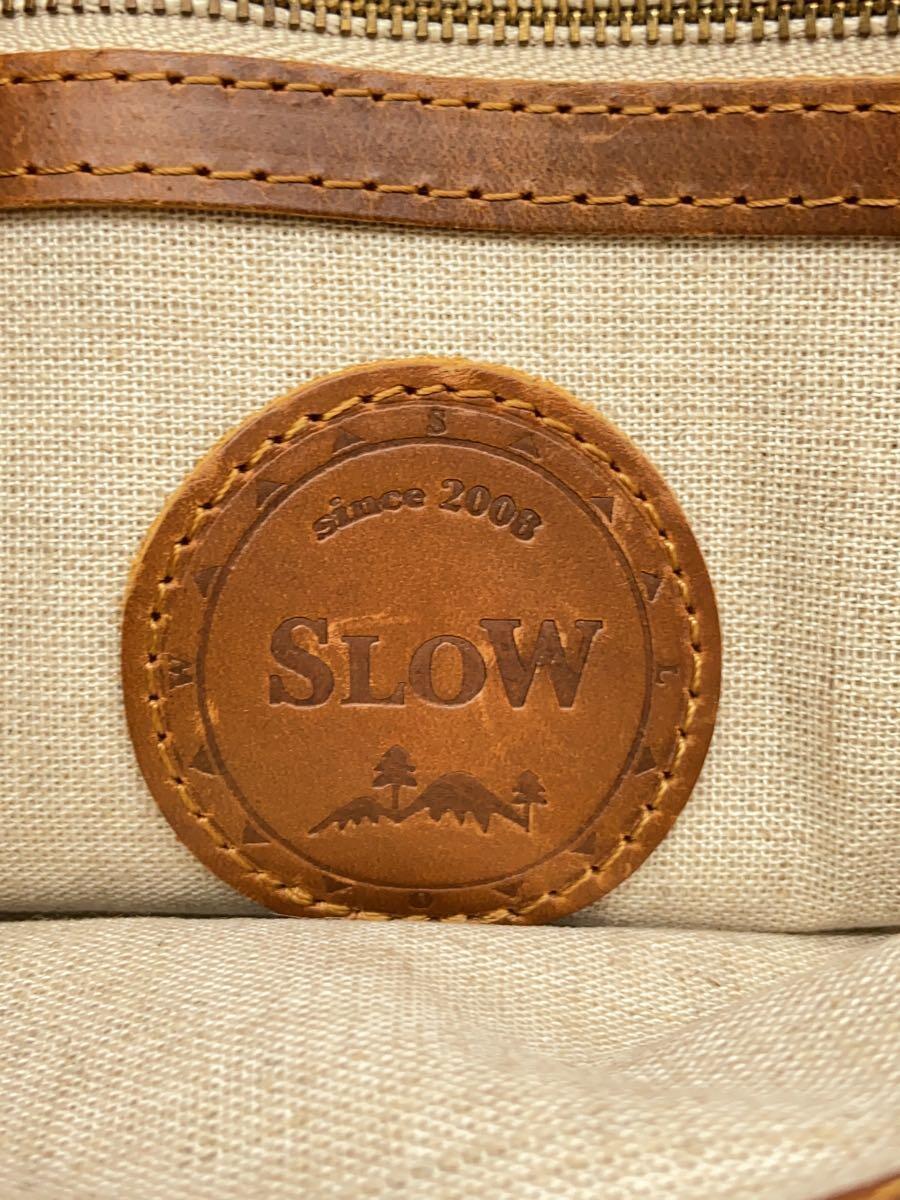 SLOW* clutch bag / leather /CML/ plain 