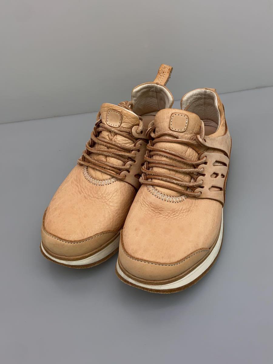 Hender Scheme◆ローカットスニーカー/-/BEG/レザー_画像2