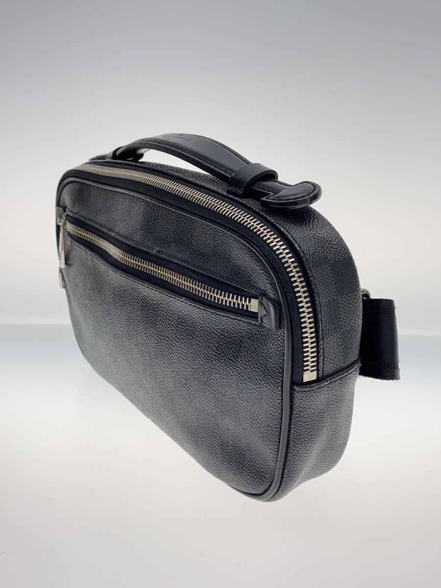 LOUIS VUITTON◇アンブレール_ダミエ・グラフィット_BLK/PVC/BLK LOUIS VUITTON◇アンブレール_ダミエ・グラフィット_BLK/PVC/BLK
