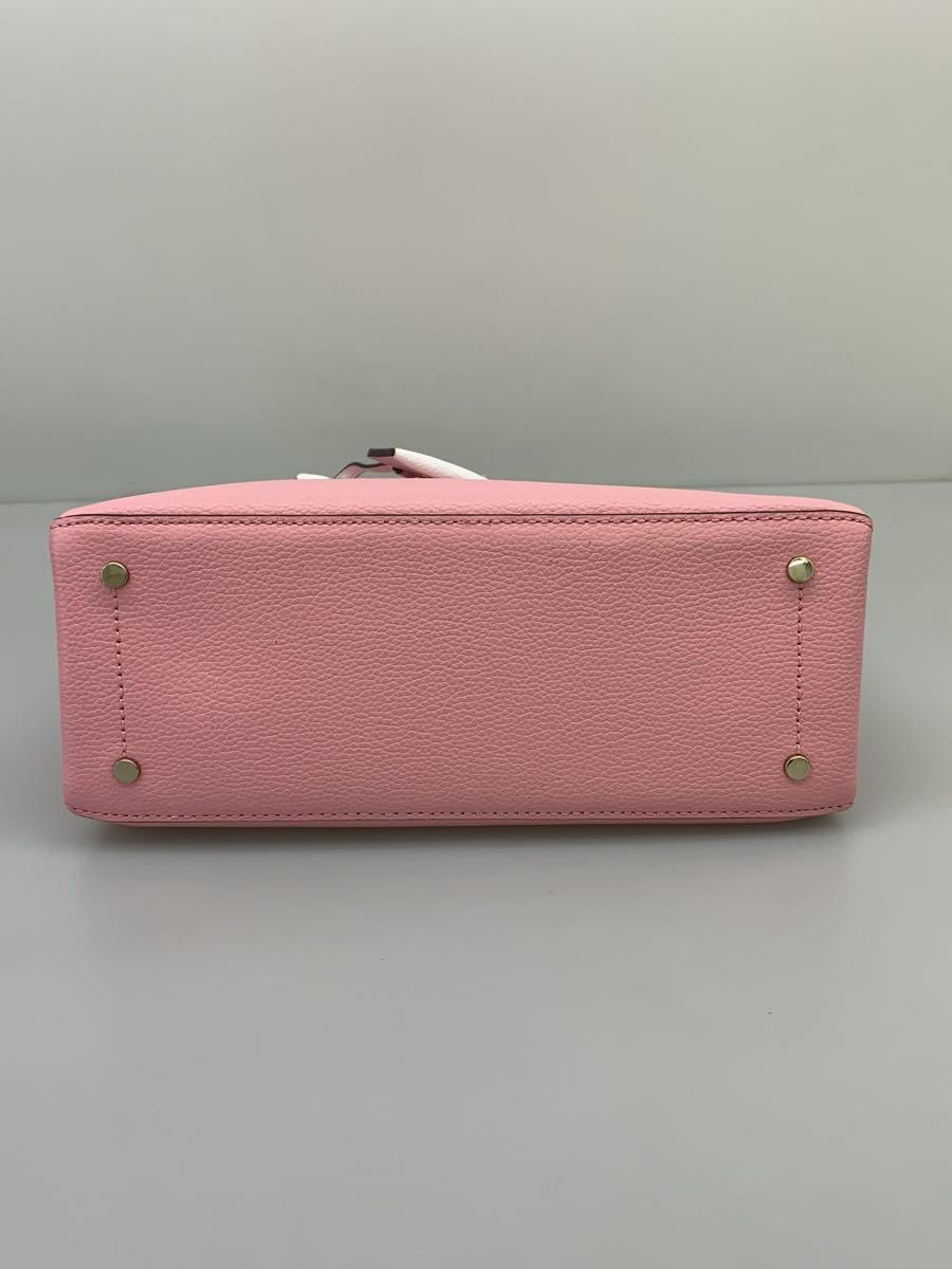 kate spade new york◆ハンドバッグ/レザー/PNK/S338_画像4