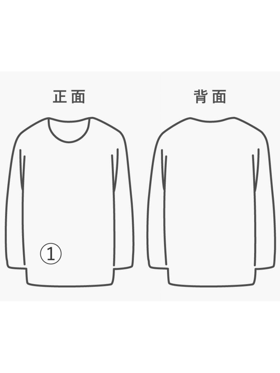 PALACE◆長袖Tシャツ/XL/コットン/WHT_画像7