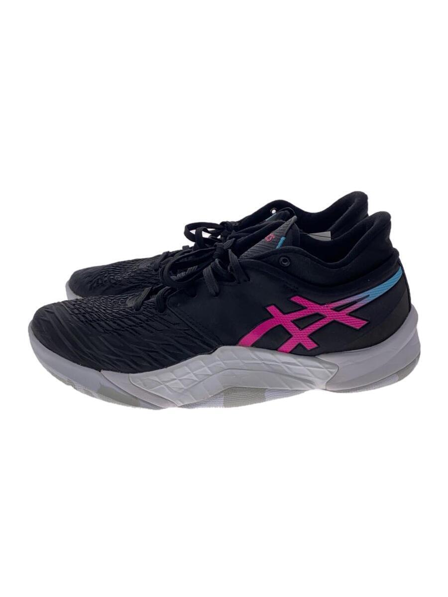 ASICS◆ローカットスニーカー/26.5cm/BLK_画像1