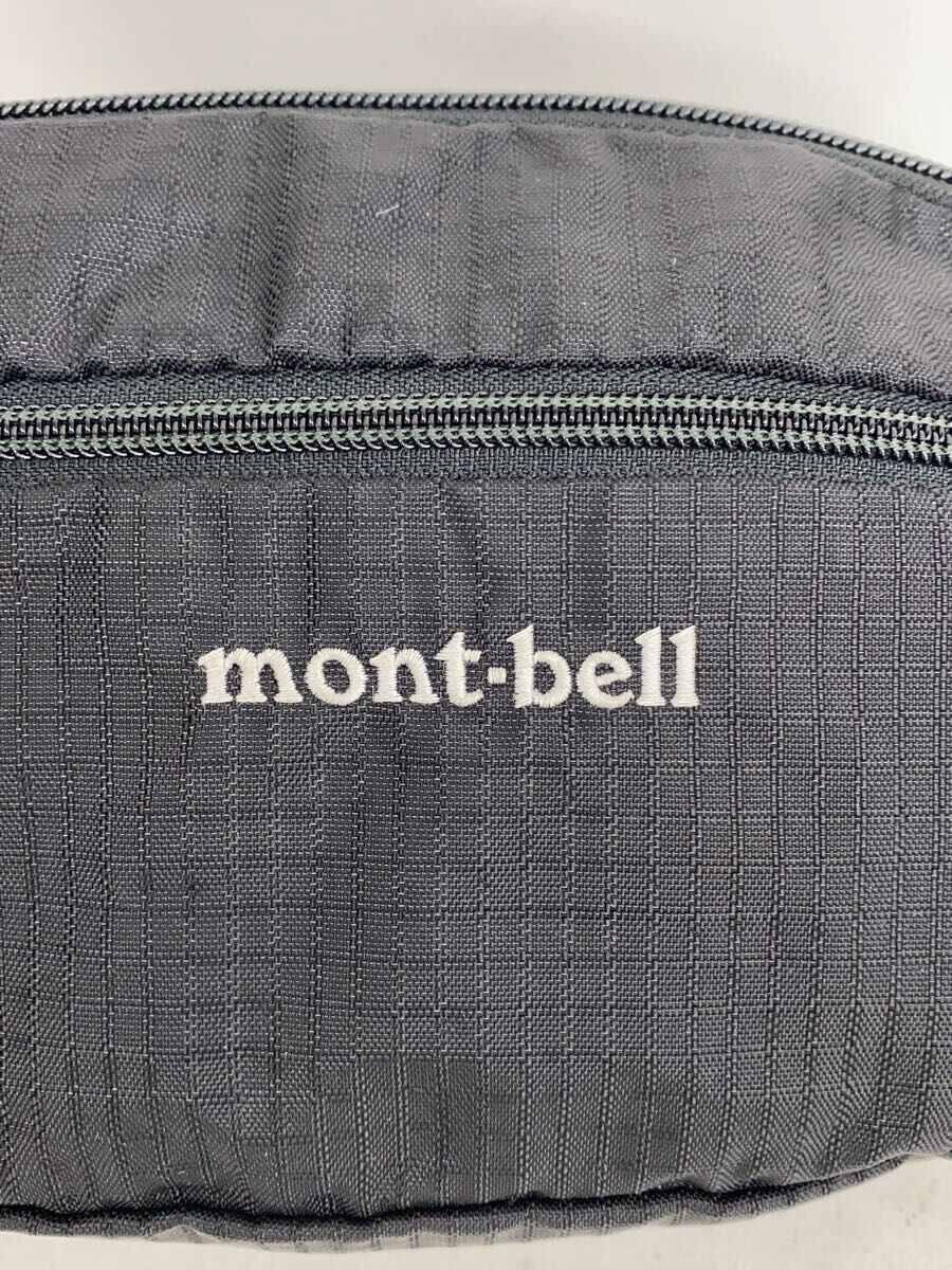 mont-bell◆ウエストバッグ/ナイロン/BLK/1123765_画像5