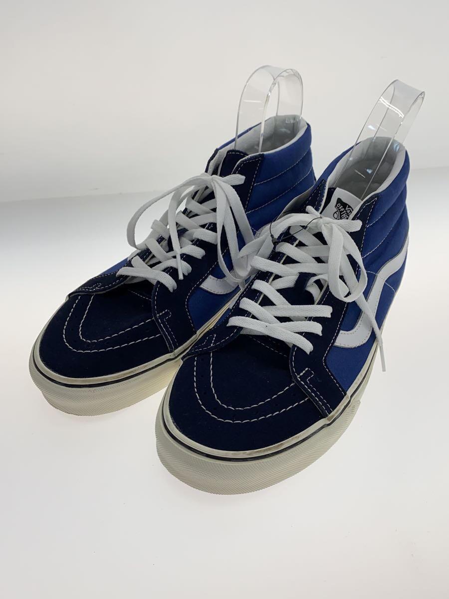 VANS◆SK8-MID/ハイカットスニーカー/30cm/NVY/キャンバス_画像2