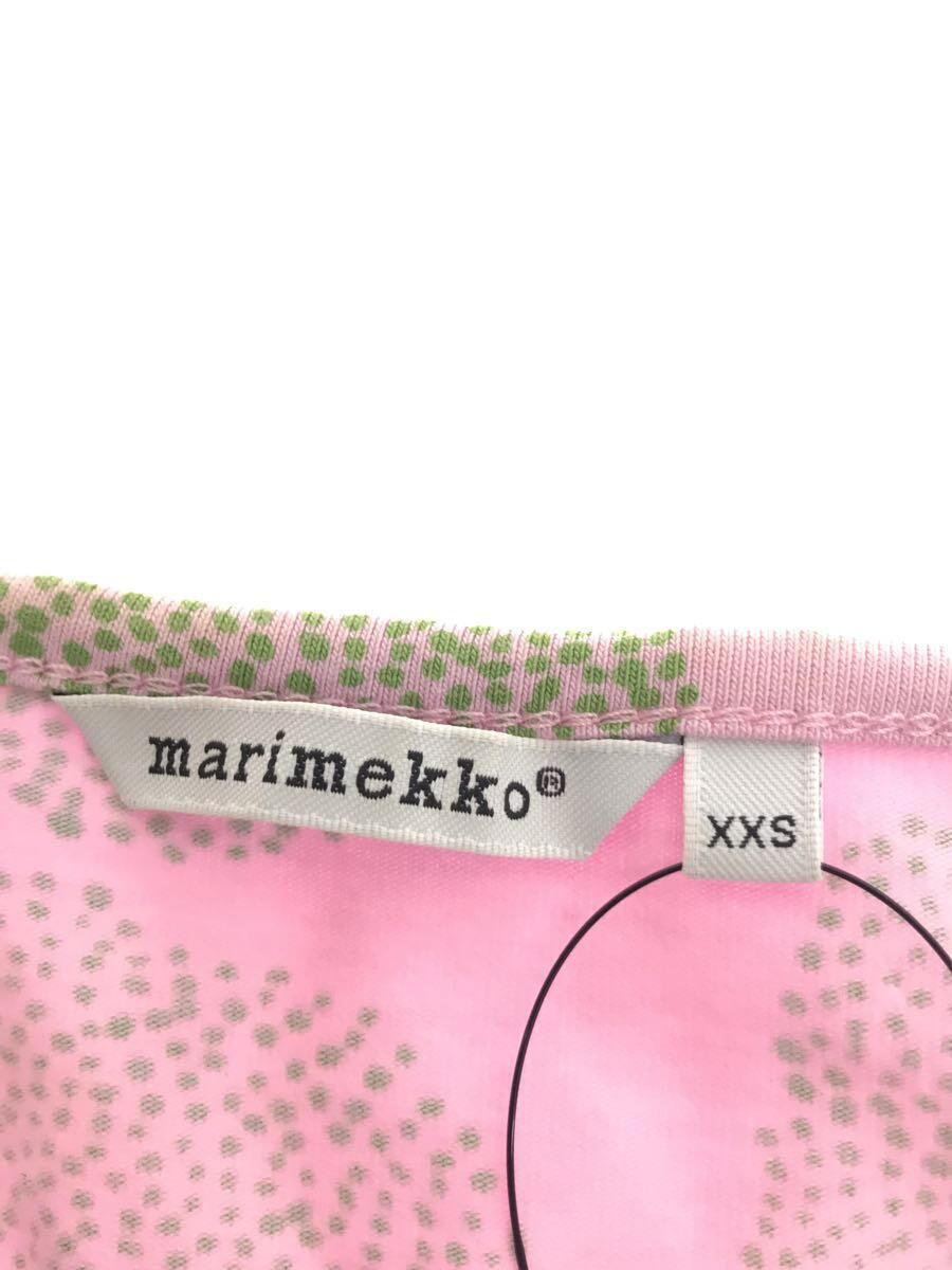 marimekko◆半袖ワンピース/XXS/コットン/PNK/総柄/037331//_画像3