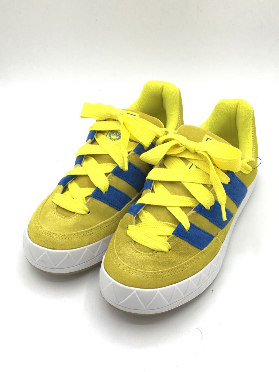 adidas◆Adimatic Bright Yellow/ローカットスニーカー/27cm/イエロー/スウェード/GY2090_画像2