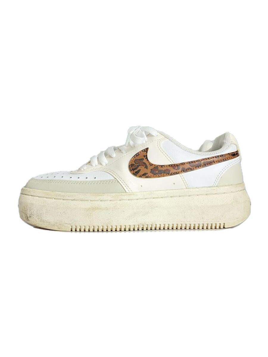 NIKE◆COURT VISION ALTA_コート ビジョン アルタ/24.5cm/WHT_画像1