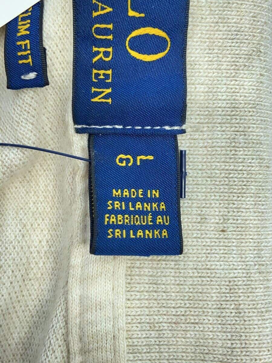 POLO RALPH LAUREN◆ポロシャツ/L/コットン/CRM//_画像4